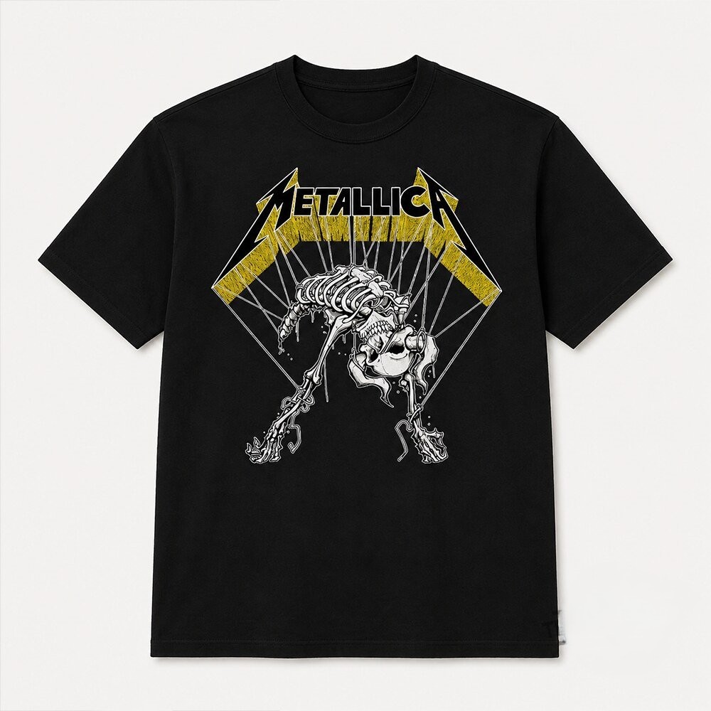 BTS Suga 2026 FIFA World Cup Halftime Metallica T-Shirt