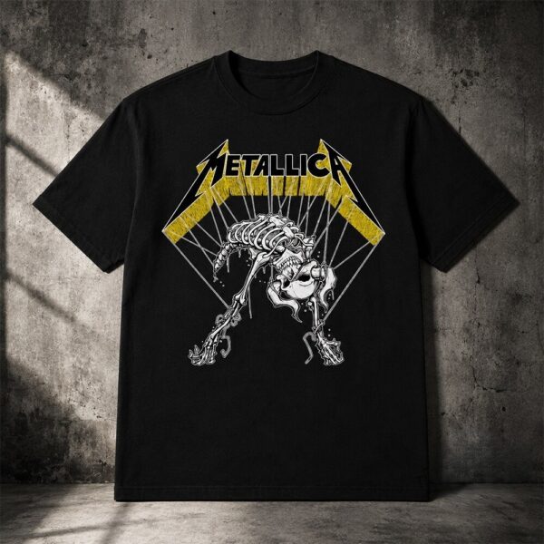 BTS Suga 2026 FIFA World Cup Halftime Metallica T-Shirt
