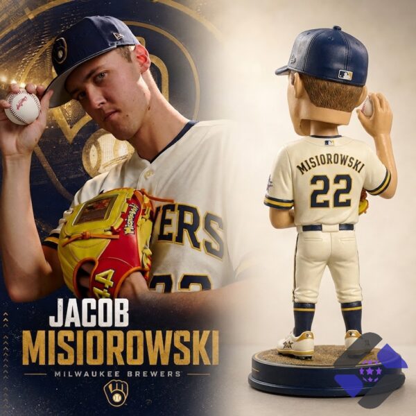 Milwaukee Brewers Jacob Misiorowski Bobblehead