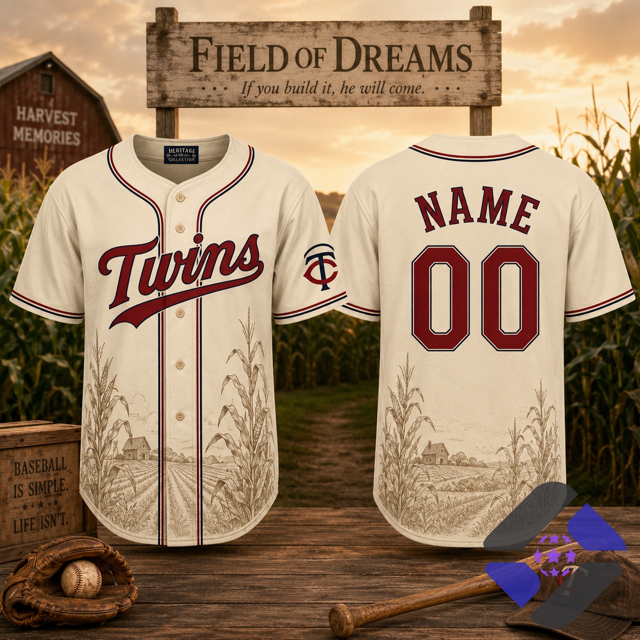 Minnesota Twins Field of Dreams Baseball Jersey