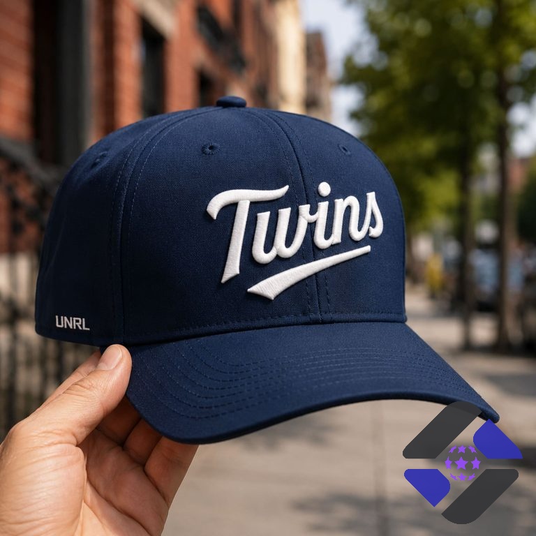 Minnesota Twins UNRL 2026 Distressed Hat - Front View