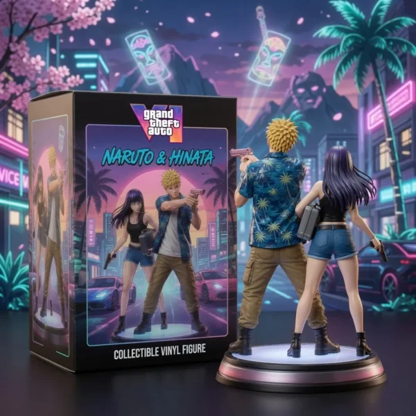 Grand Theft Auto VI Naruto & Hinata Collectible Vinyl Figure