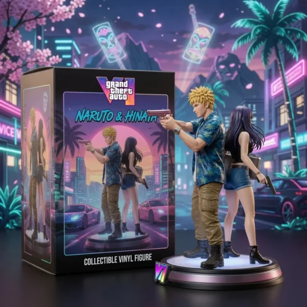 Grand Theft Auto VI Naruto & Hinata Collectible Vinyl Figure