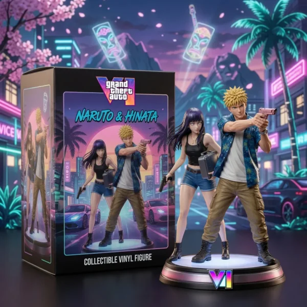 Grand Theft Auto VI Naruto & Hinata Collectible Vinyl Figure