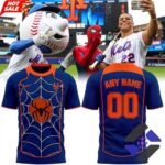 New York Mets Spider-Man Brand New Day 2026 T-Shirt
