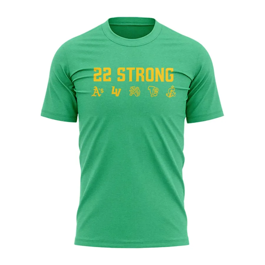 Oakland Athletics 22 Strong Lasko 22 Tribute T-shirt
