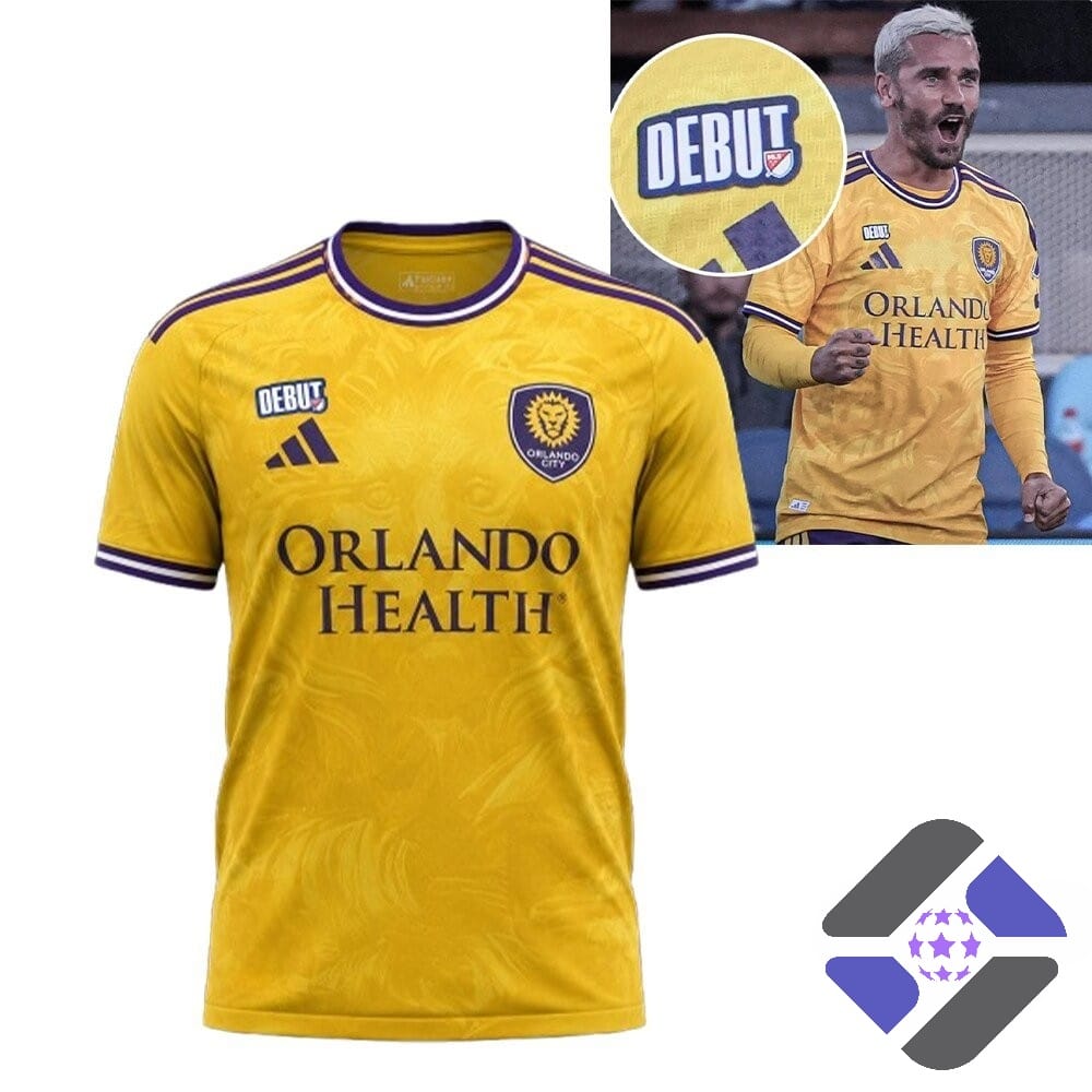 Antoine Griezmann MLS Orlando City SC DEBUT Soccer Jersey
