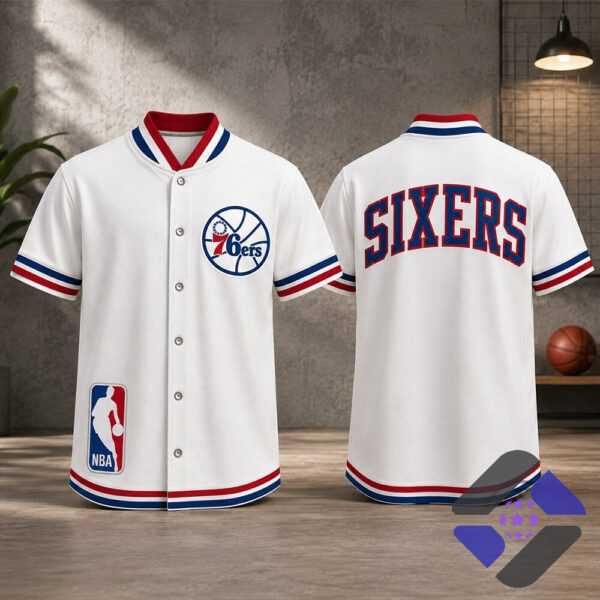 Philadelphia 76ers 1983-86 Sixers Warm Up Jacket