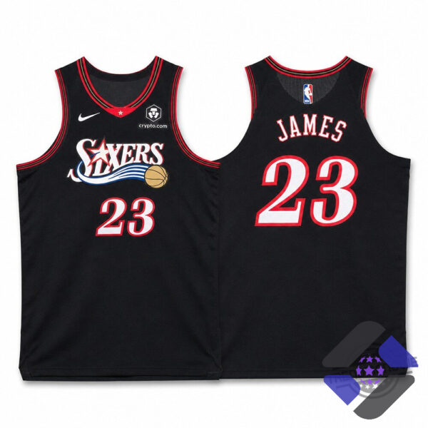Philadelphia 76ers LeBron James Basketball Jersey