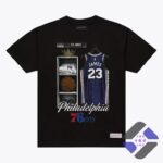 Philadelphia 76ers LeBron James Mitchell Ness Locker Room T-Shirt
