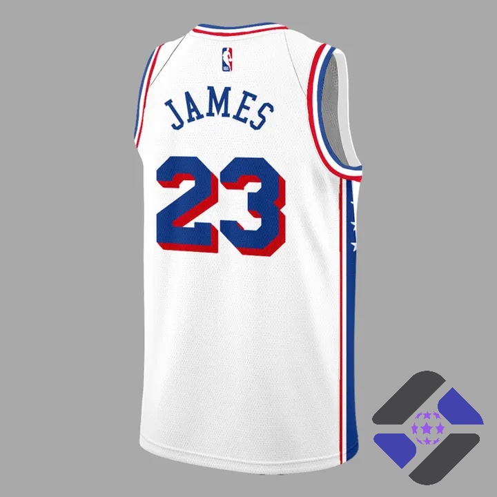 Philadelphia 76ers LeBron James Welcome Basketball Jersey