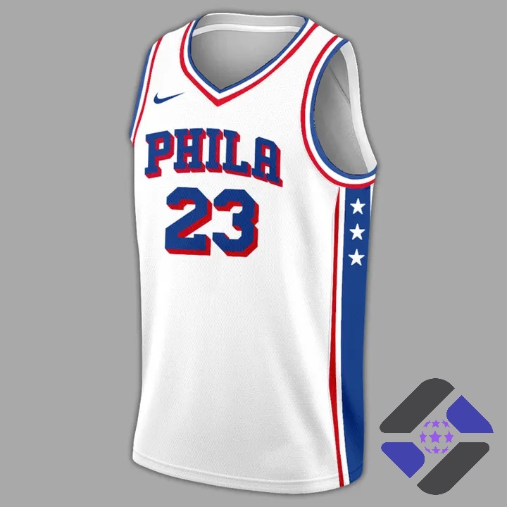 Philadelphia 76ers LeBron James Welcome Basketball Jersey