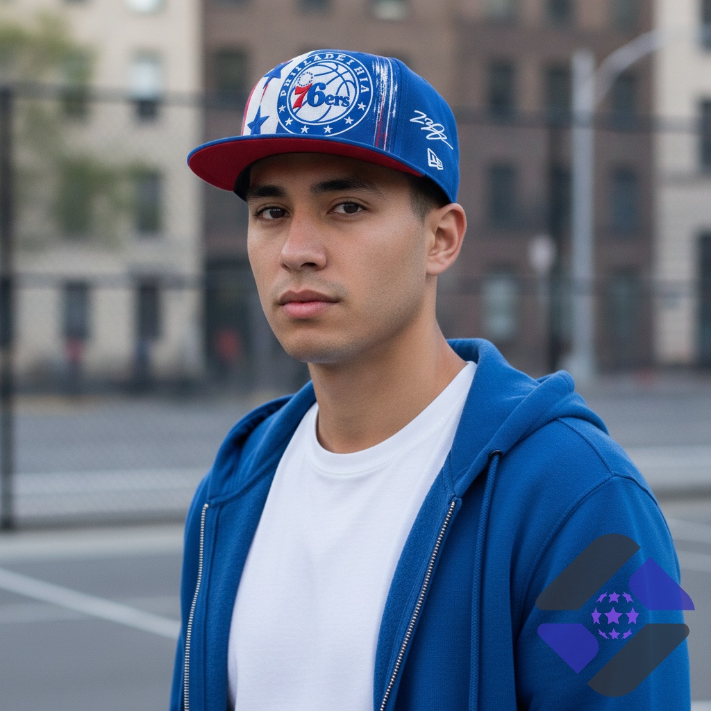 Philadelphia 76ers LeBron James Snapback Hat