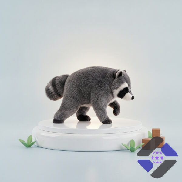 Internet Famous Raccoon Jimothy Plush Doll