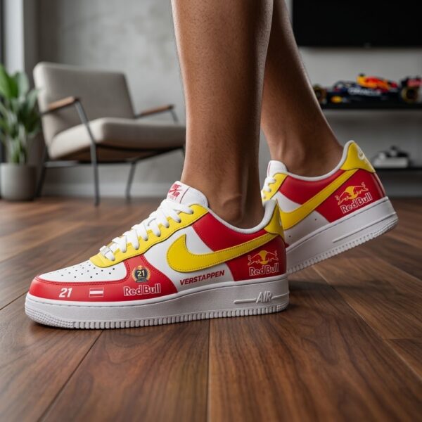 Red Bull Racing 21st Anniversary Nike Air Force 1 Sneakers