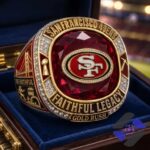 San Francisco 49ers Faithful Legacy Gold Rush Ring