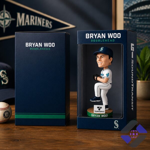 Seattle Mariners Bryan Woo Bobblehead