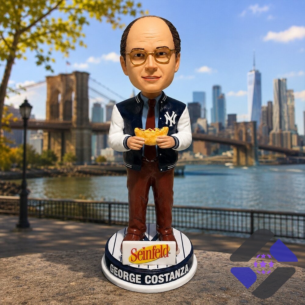 Seinfeld George Costanza New York Yankees Bobblehead