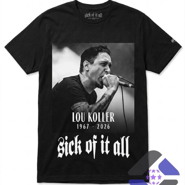 Sick of it all Lou Koller Tribute 2026 T-Shirt