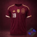 Spain Lamine Yamal FIFA World Cup 2026 Champions Football Jersey