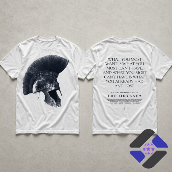 Cactus Jack xThe Odyssey Christopher Nolan T-Shirt