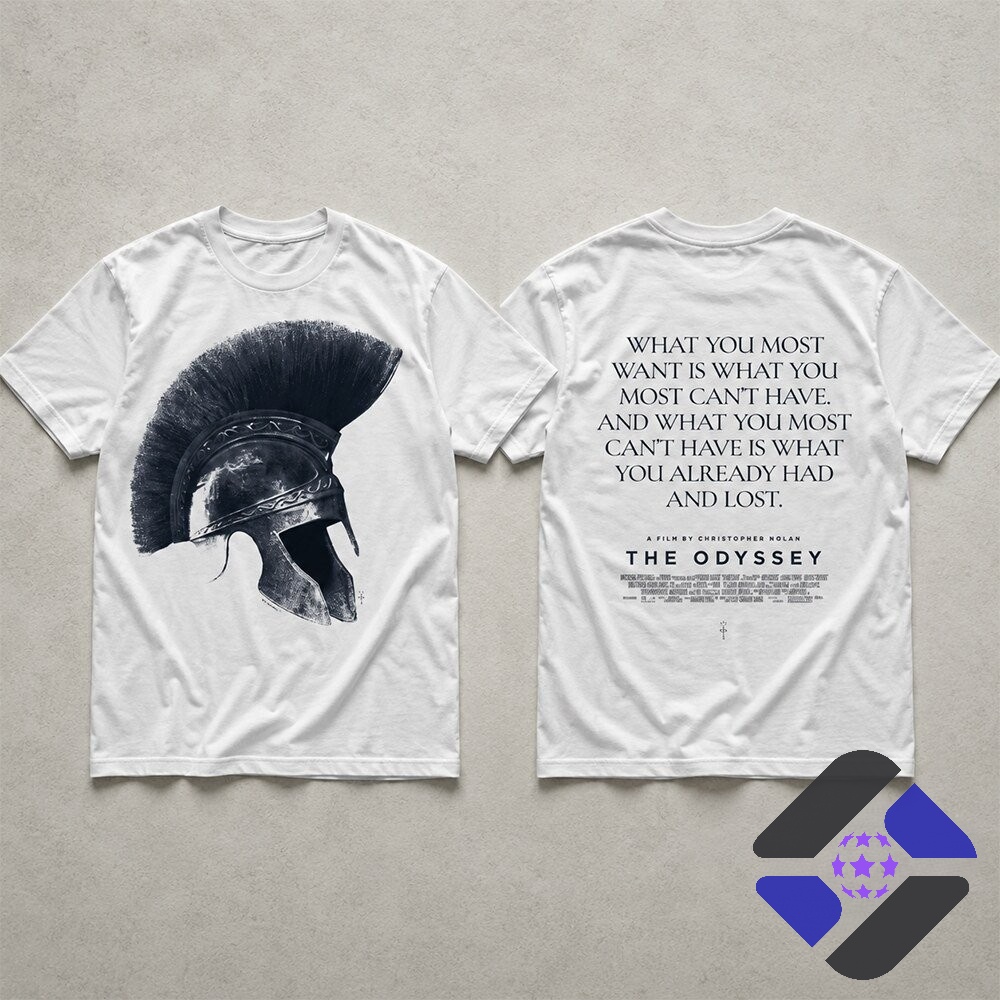 Cactus Jack xThe Odyssey Christopher Nolan T-Shirt