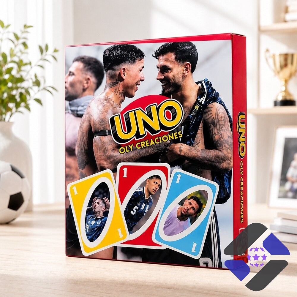 Argentina Enzo Fernández 2026 UNO Card Game Box