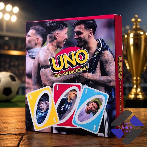 Argentina Enzo Fernández 2026 UNO Card Game Box
