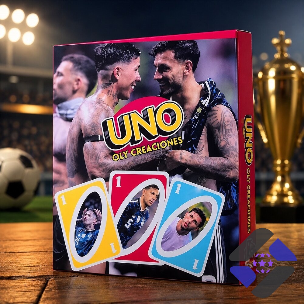 Argentina Enzo Fernández 2026 UNO Card Game Box