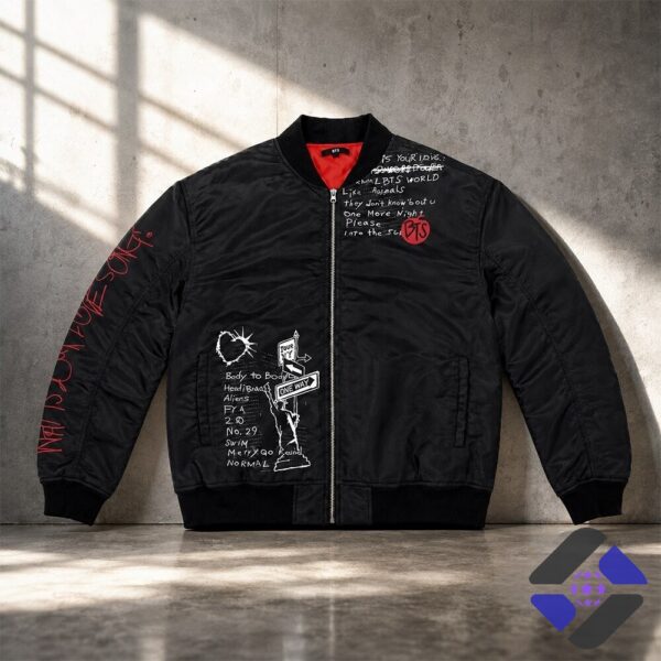 Jungkook What Is Your Love Song BTS Bomber Jacket