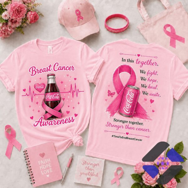 Coca-Cola Breast Cancer Awareness T-Shirt