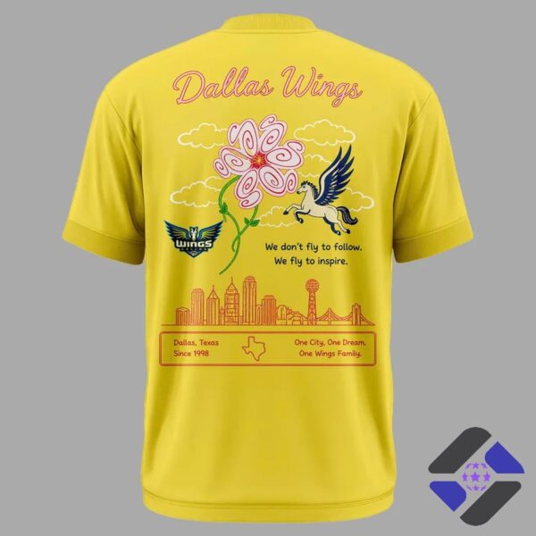 Dallas Wings 2026 S Flower T-Shirt