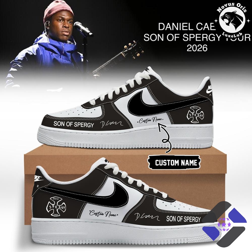 Daniel Caesar Son Of Spergy Luxelub Tour 2026 Custom Sneakers