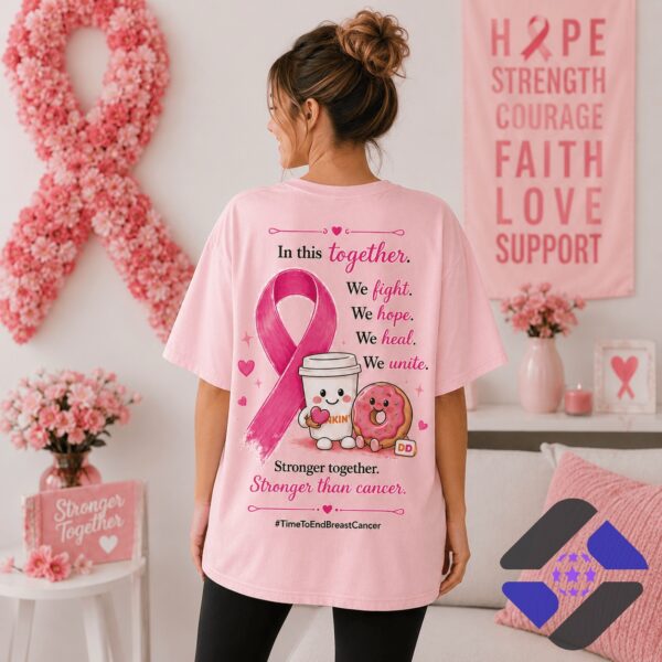 Dunkin' Breast Cancer Awareness T-Shirt