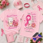 Dunkin' Breast Cancer Awareness T-Shirt