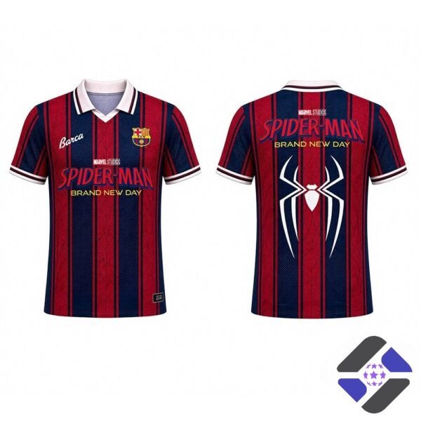 FC Barcelona Spider-Man Brand New Day Football Jersey