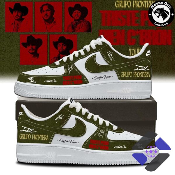 Grupo Frontera Triste Pero Bien C*brón Signed Tour Sneakers