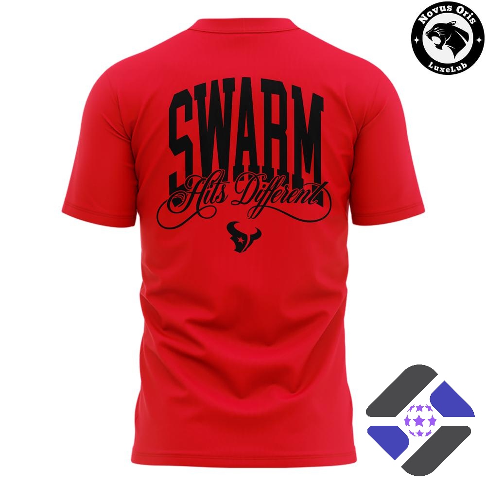 Houston Texans SWARM Hits Different Camp T-Shirt