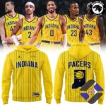 Indiana Pacers Pinstripes Statement 2026 Hoodie