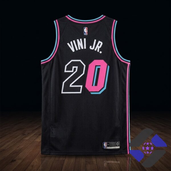 Vinicius x Miami Heat NBA Championship Basketball Jersey