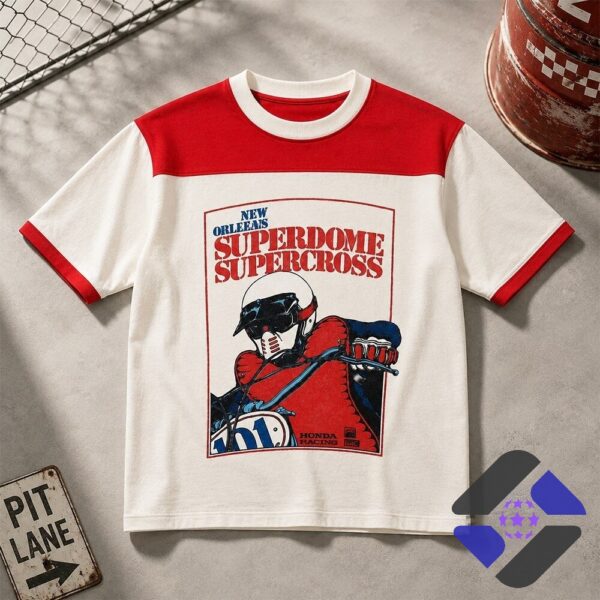 Justin Bieber New Orleans Superdome Supercross T-Shirt