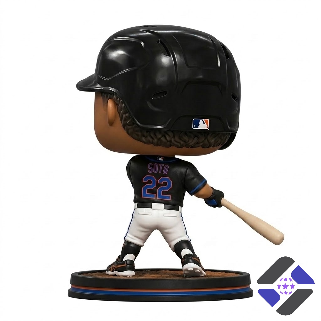 Juan Soto MLB Players' Weekend 2026 Funko Pop Vinyl Figure - Detail View