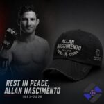 UFC Allan Nascimento Rest in Peace Tribute 2026 Distressed Baseball Cap
