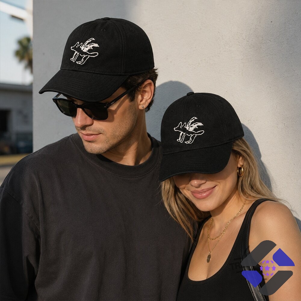 Billy Bob Thornton John Prine Flying Dog Cap - Detail View
